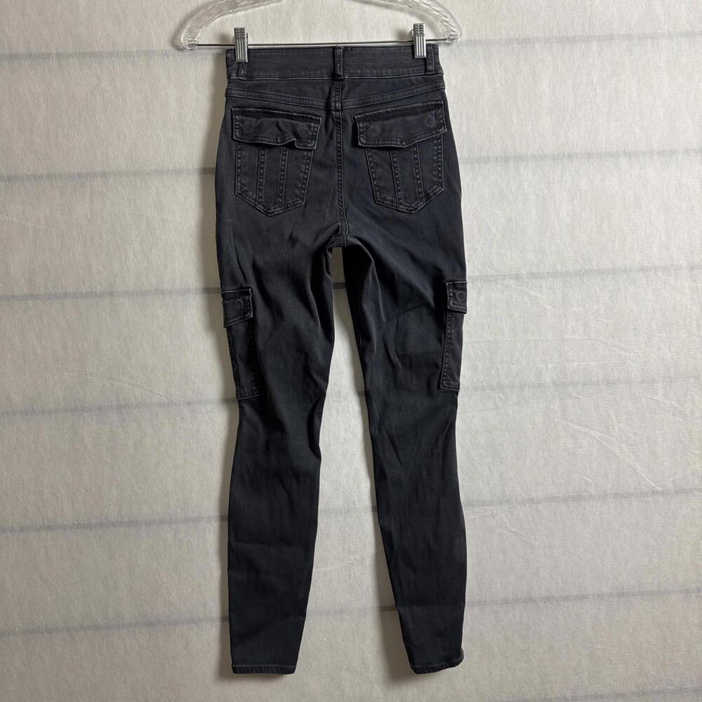 Spanx Women’s Size Small Solid Gray Stretch Twill… - image 2